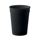 Kubek PP z 250 ml MO2256-03 - Czarny