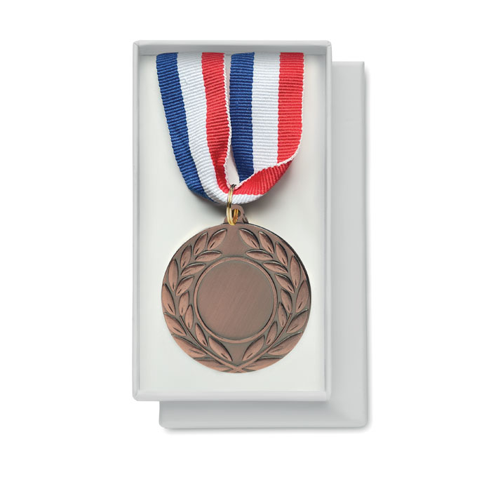 Medal o srednicy 5 cm MO2260-01 - Brazowy