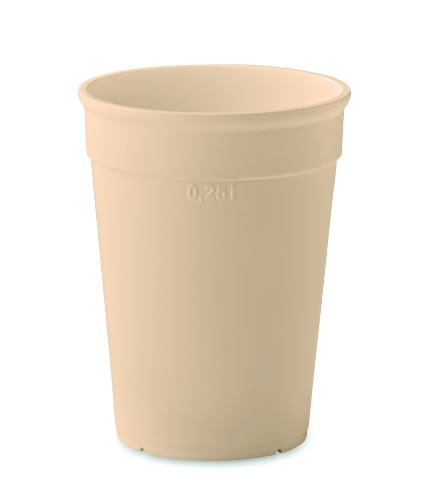 Kubek PP z 250 ml MO2256-13 - Bezowy