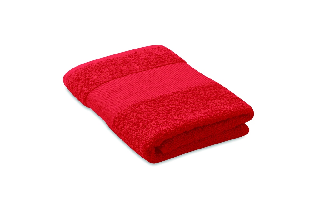 Recznik organiczny 50x30cm MO2258-05 - Czerwony