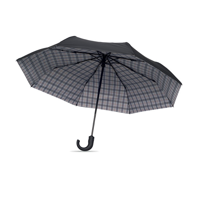 Skladany parasol 23 cale MO2264-03 - Czarny