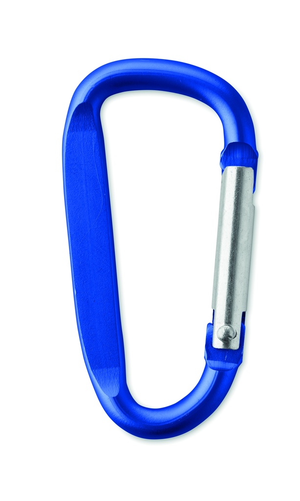 Aluminiowy karabinczyk. MO2259-04 - Niebieski