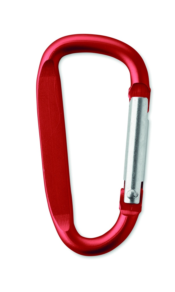 Aluminiowy karabinczyk. MO2259-05 - Czerwony