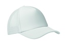 Czapka trucker z 5 panelami MO2269-06 - Bialy