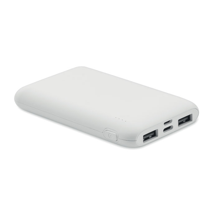 Power bank 5000 mAh MO2279-06 - Bialy
