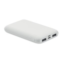 Power bank 5000 mAh MO2279-06 - Bialy