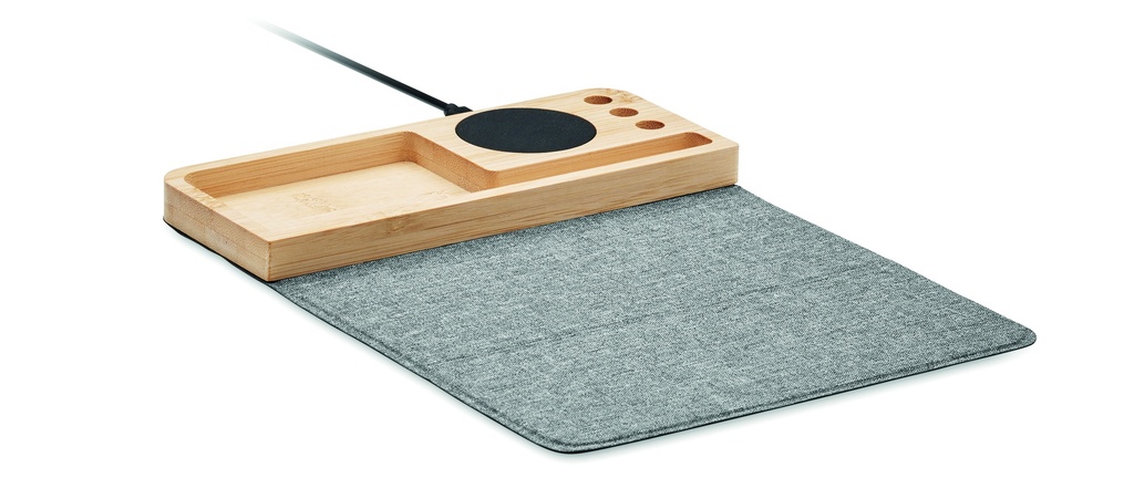 Bezprzewodowa ladowarka bambuso MO2281-40 - Drewna