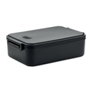 Lunch box z PP z rec. 2200 ml MO2290-03 - Czarny