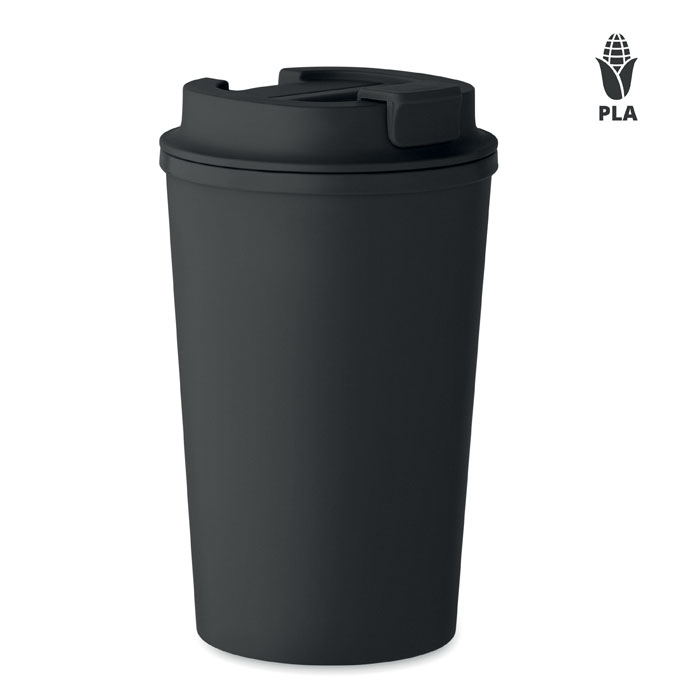 Kubek dwuscienny 350ml MO2310-03 - Czarny