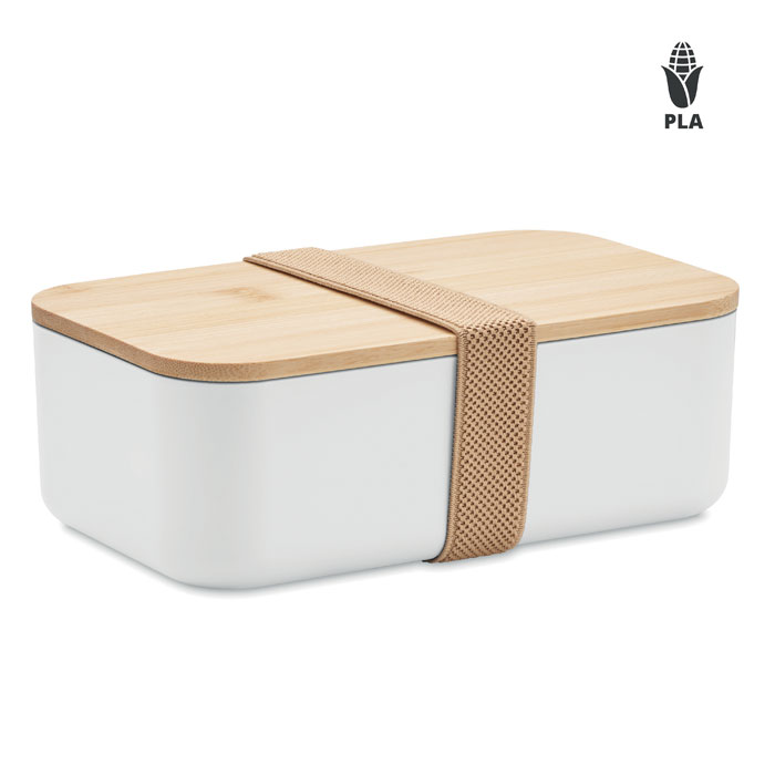 Lunchbox kukurydza PLA 1000ml MO2311-06 - Bialy