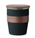 Kubek z pojedyncza scianka 350 MO2322-03 - Czarny