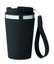 Kubek dwuscienny 350 ml MO2317-03 - Czarny