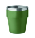 Kubek dwuscienny 250 ml MO2323-60 - Ciemnozielony