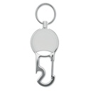 Wysuwany brelok MO2319-06 - Bialy