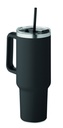 Kubek dwusciankowy 1200 ml MO2327-03 - Czarny
