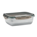 Pojemnik na lunch 1500 ml MO2344-27 - Przezroczysty Szary