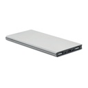 Power bank 8000 mAh MO2340-16 - Srebrny Mat