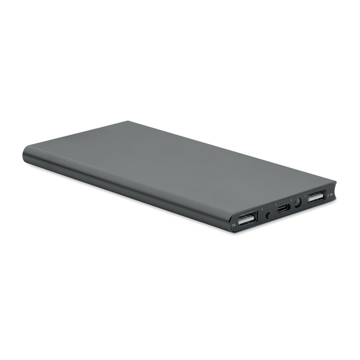 Power bank 8000 mAh MO2340-18 - Tytanowy