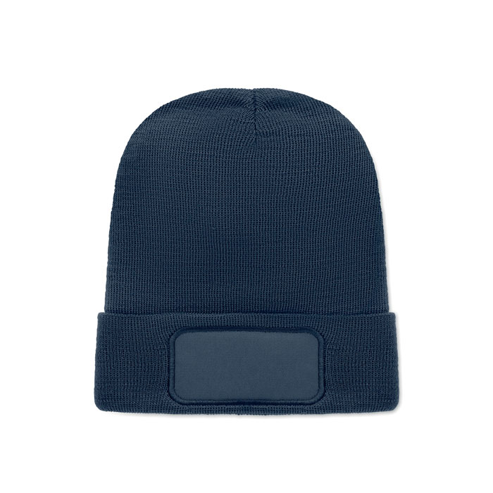 Czapka unisex poliester RPET MO2359-85 - Francuski Granat