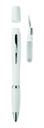 Długopis z zestawem do czyszczenia - Bialy