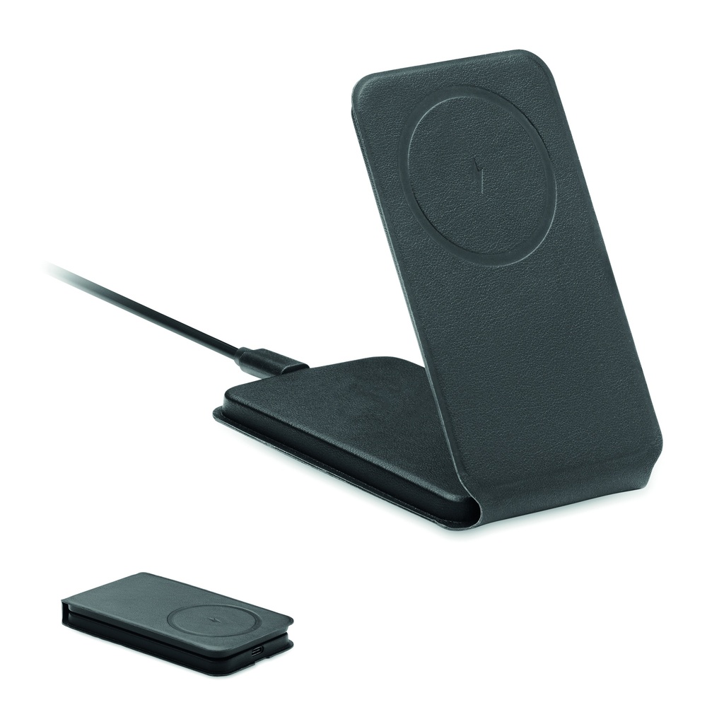 Skladana ladowarka 15W MO2389-03 - Czarny