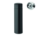 Butelka z ceramika 420 ml MO2383-03 - Czarny
