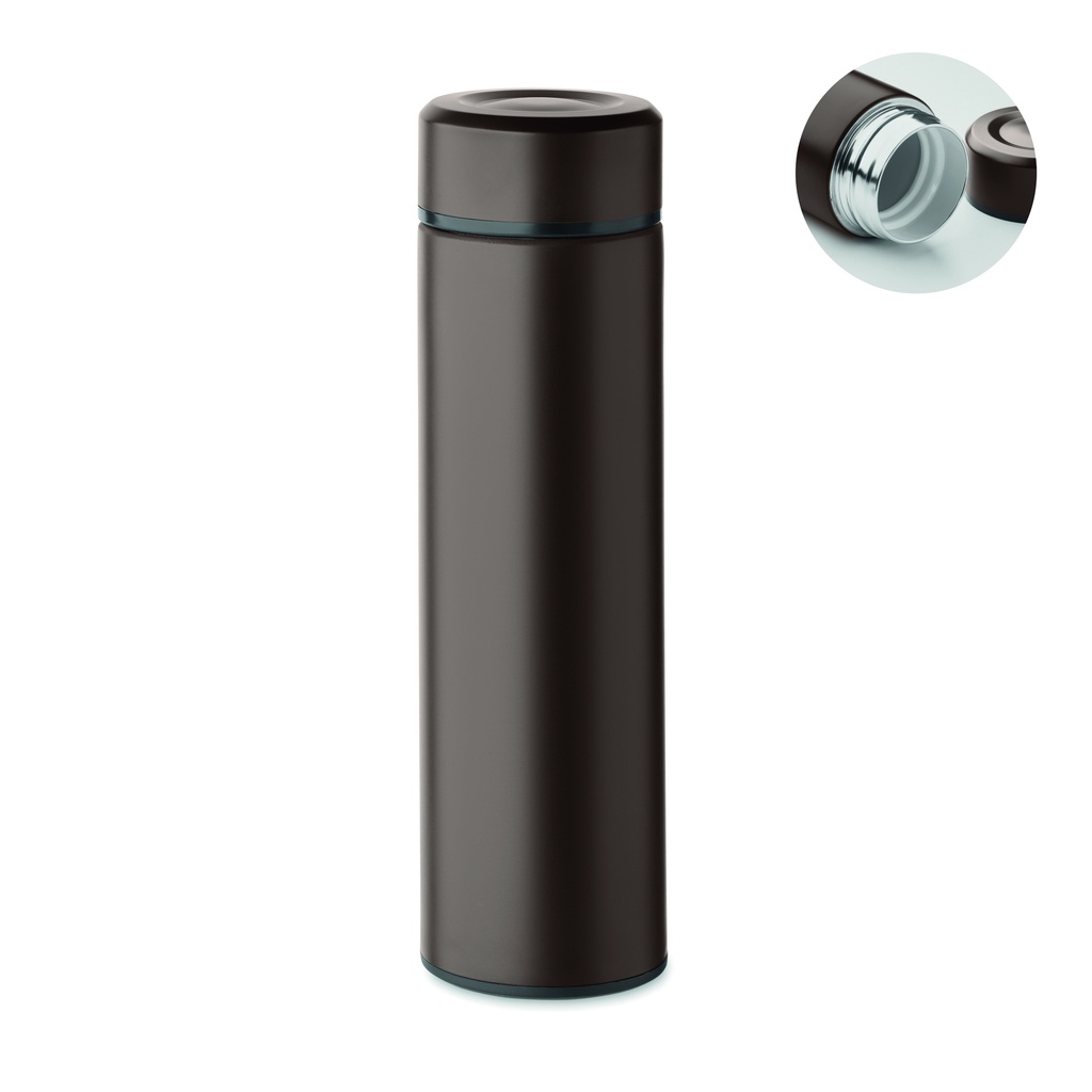 Butelka z ceramika 420 ml MO2383-41 - Czekolada