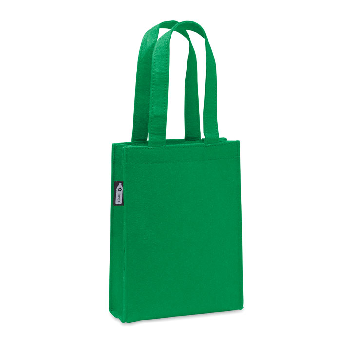 Mala torba prezentowa z filcu R MO2408-09 - Zielony