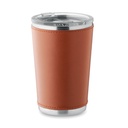 Kubek dwuscienny 350 ml MO2412-01 - Brazowy