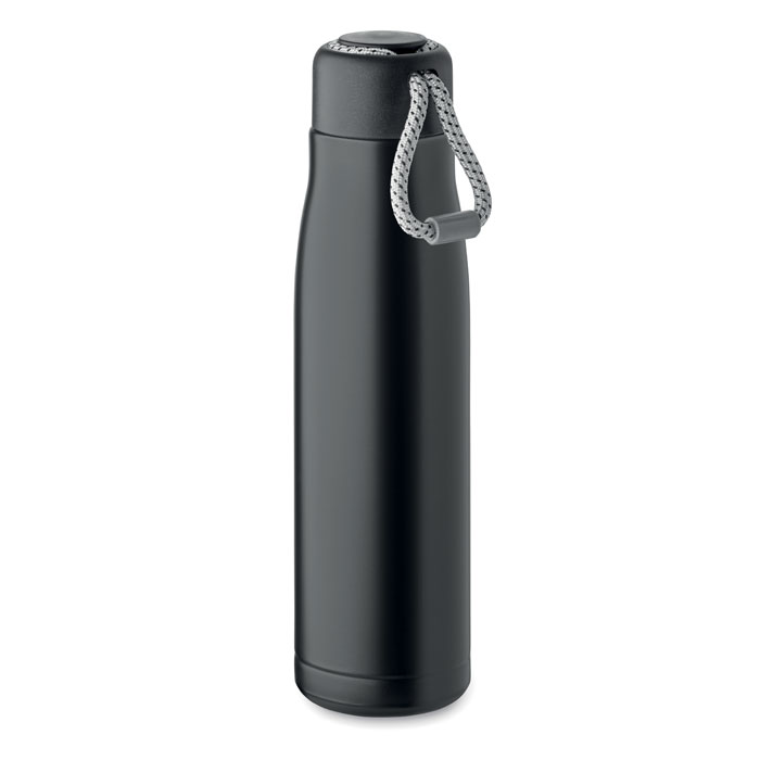 Butelka dwuscienna 500 ml MO2413-03 - Czarny