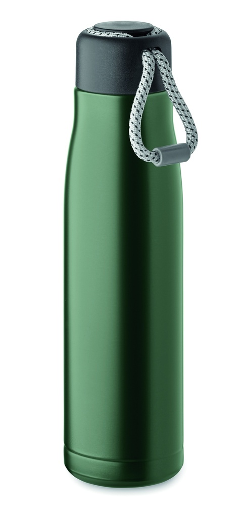 Butelka dwuscienna 500 ml MO2413-60 - Ciemnozielony