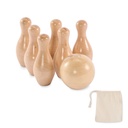 Zestaw mini kregli z drewna sos MO2434-40 - Drewna