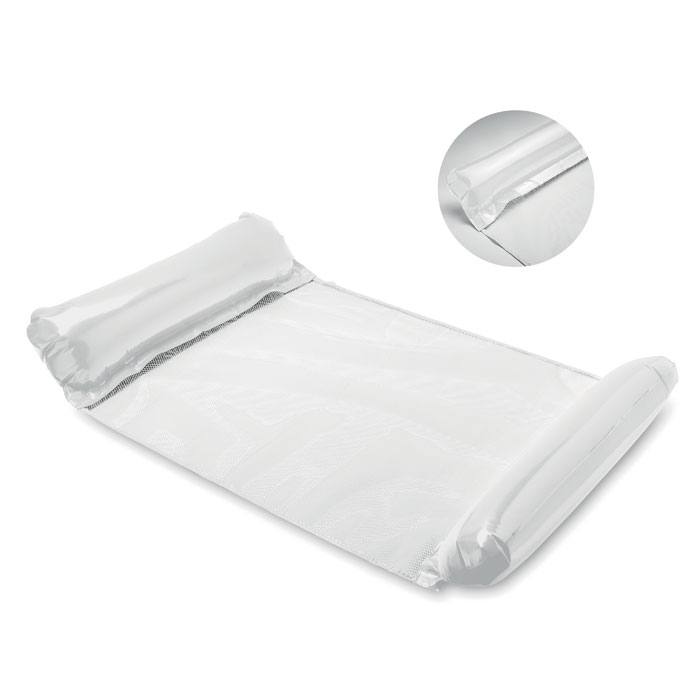 Nadmuchiwany hamak wodny - Bialy