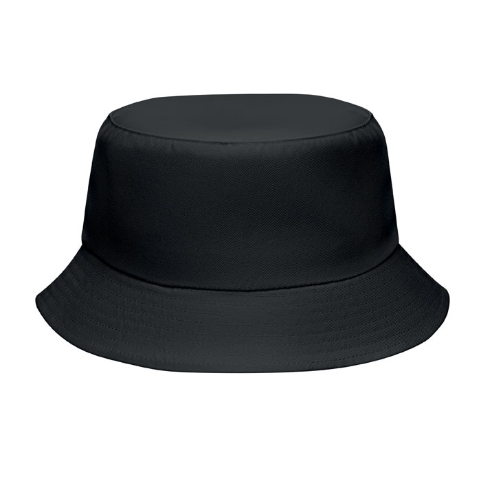Czapka bucket poliester 150 gr MO2437-03 - Czarny