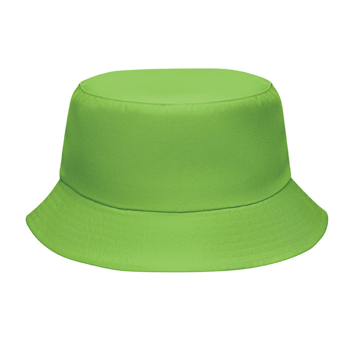 Czapka bucket poliester 150 gr - Limonka