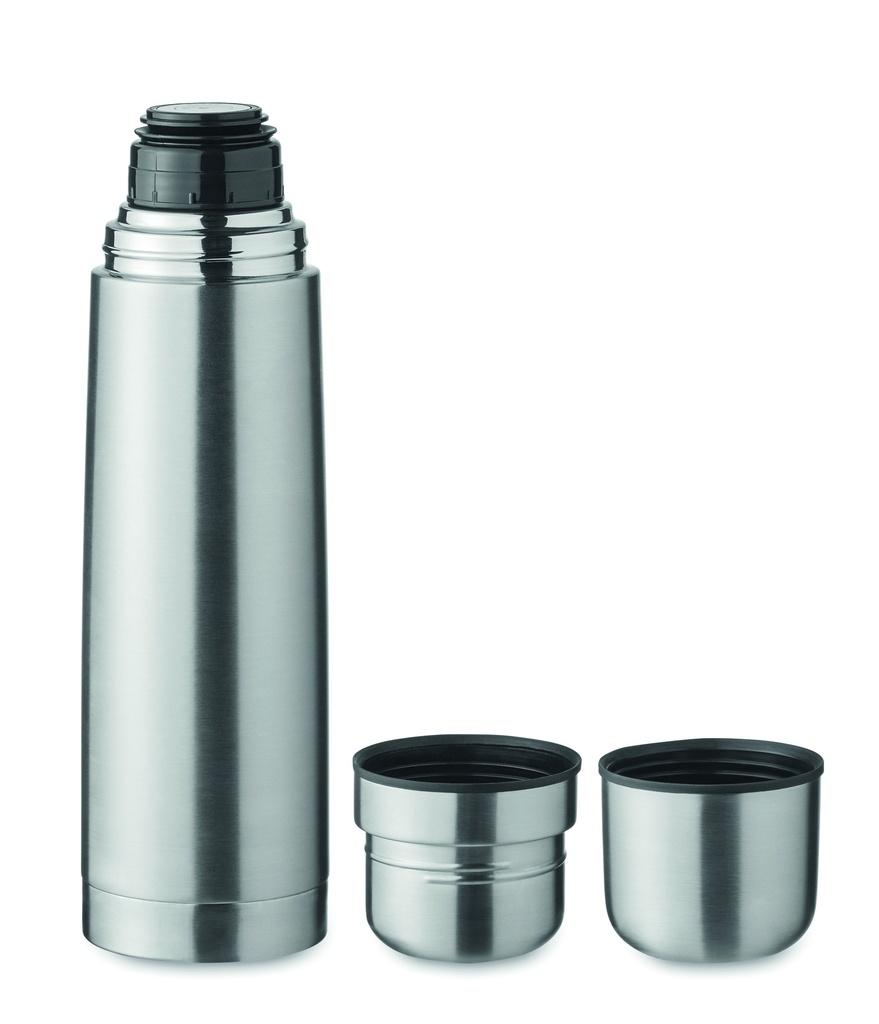 Termos z podwojna scianka 750 ml MO2438-16 - Srebrny Mat