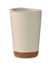 Kubek dwuscienny 300 ml MO2446-13 - Bezowy