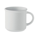 Matowy kubek ceramiczny 300 ml MO2455-06 - Bialy