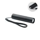 Aluminiowa latarka akumulatorow MO2461-03 - Czarny