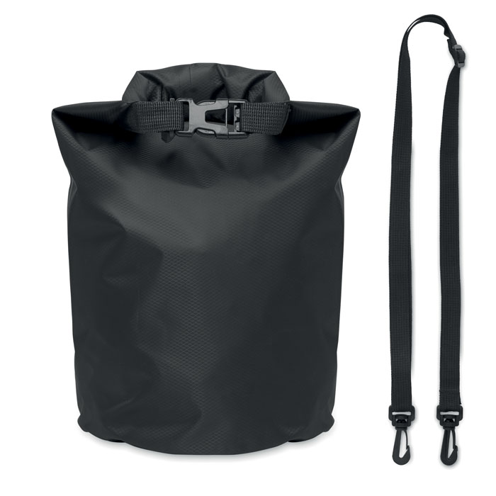 Wodoodporna torba 210T RPET 5L MO2465-03 - Czarny