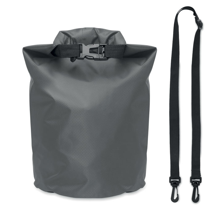 Wodoodporna torba 210T RPET 5L MO2465-15 - Kamienny Szary