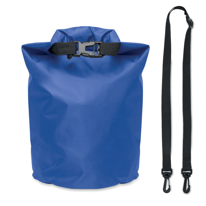Wodoodporna torba 210T RPET 5L MO2465-37 - Niebieski
