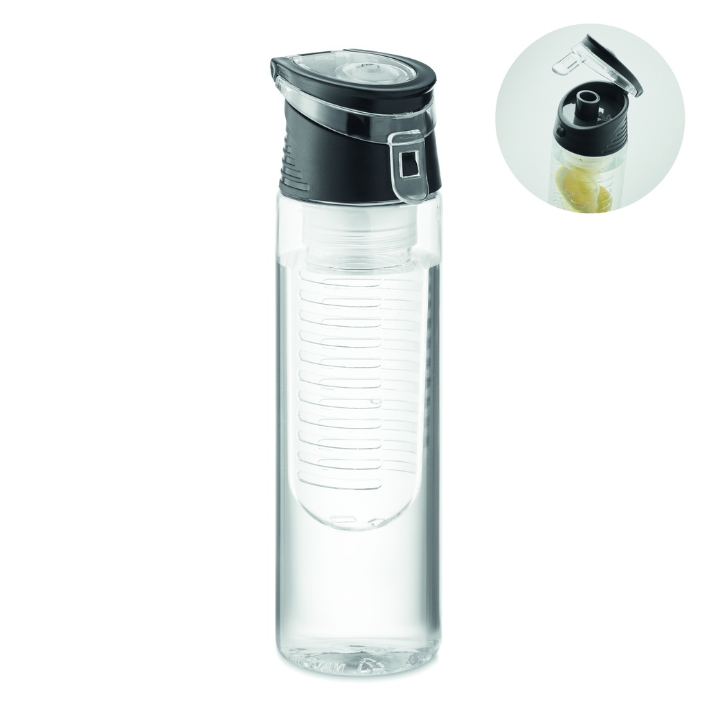 Butelka RPET 500 ml MO2470-03 - Czarny