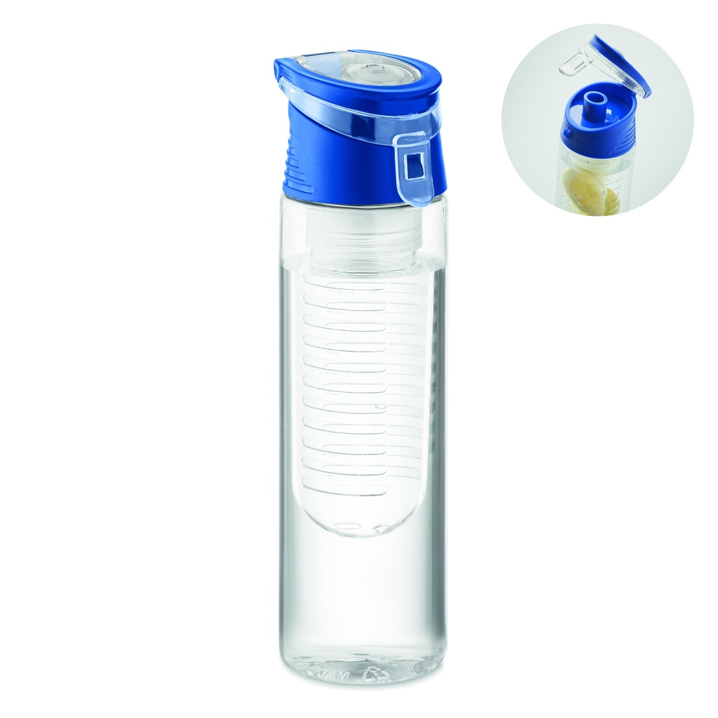 Butelka RPET 500 ml MO2470-37 - Niebieski