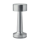 Akumulatorowa metalowa lampa st - Srebrny Mat