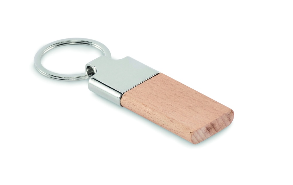 Brelok z drewna kauczukowego MO2484-40 - Drewna