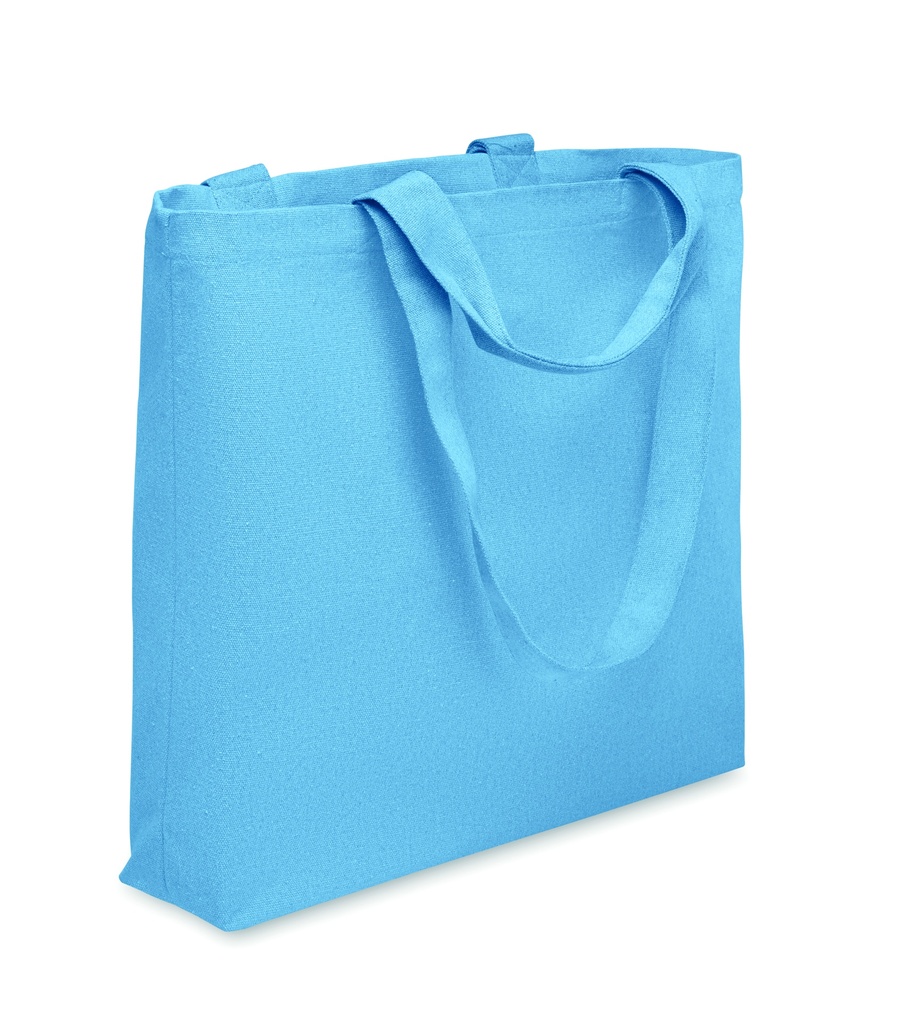 Torba plazowa z plotna 320 gr/m MO2485-12 - Turkusowy