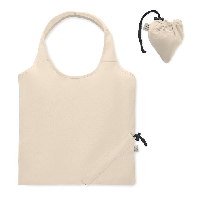 Skladana torba na zakupy 140 gr MO2486-13 - Bezowy