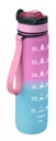 Sportowa butelka RPET 1L - Dziecięcy Róż