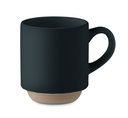 Ceramiczny kubek 170 ml MO2493-03 - Czarny